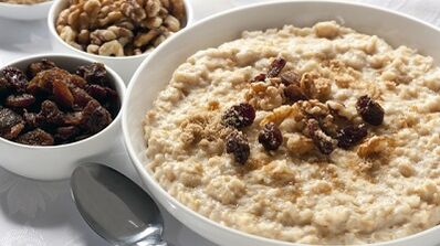 milk porridge for gout
